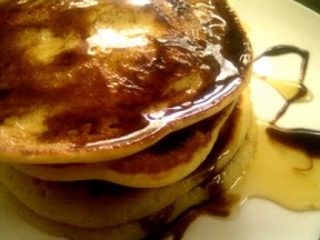 New Year Breakfast: Golden Pancakes