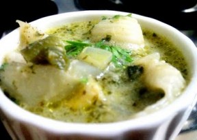 Soul Warmer: Potato Pasta Pesto Soup