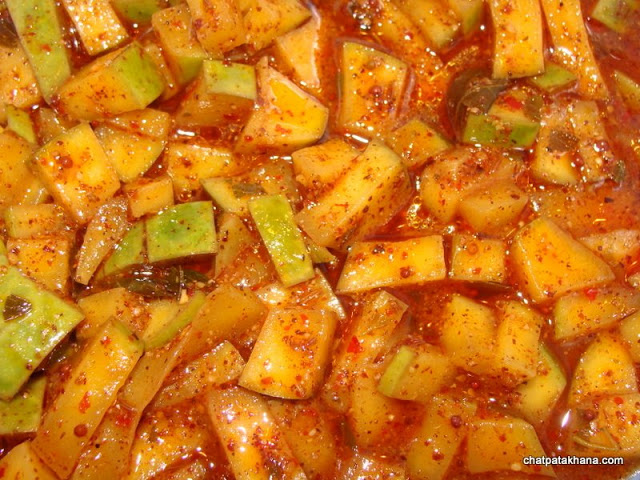 Recipe: Quick Mango Pickle