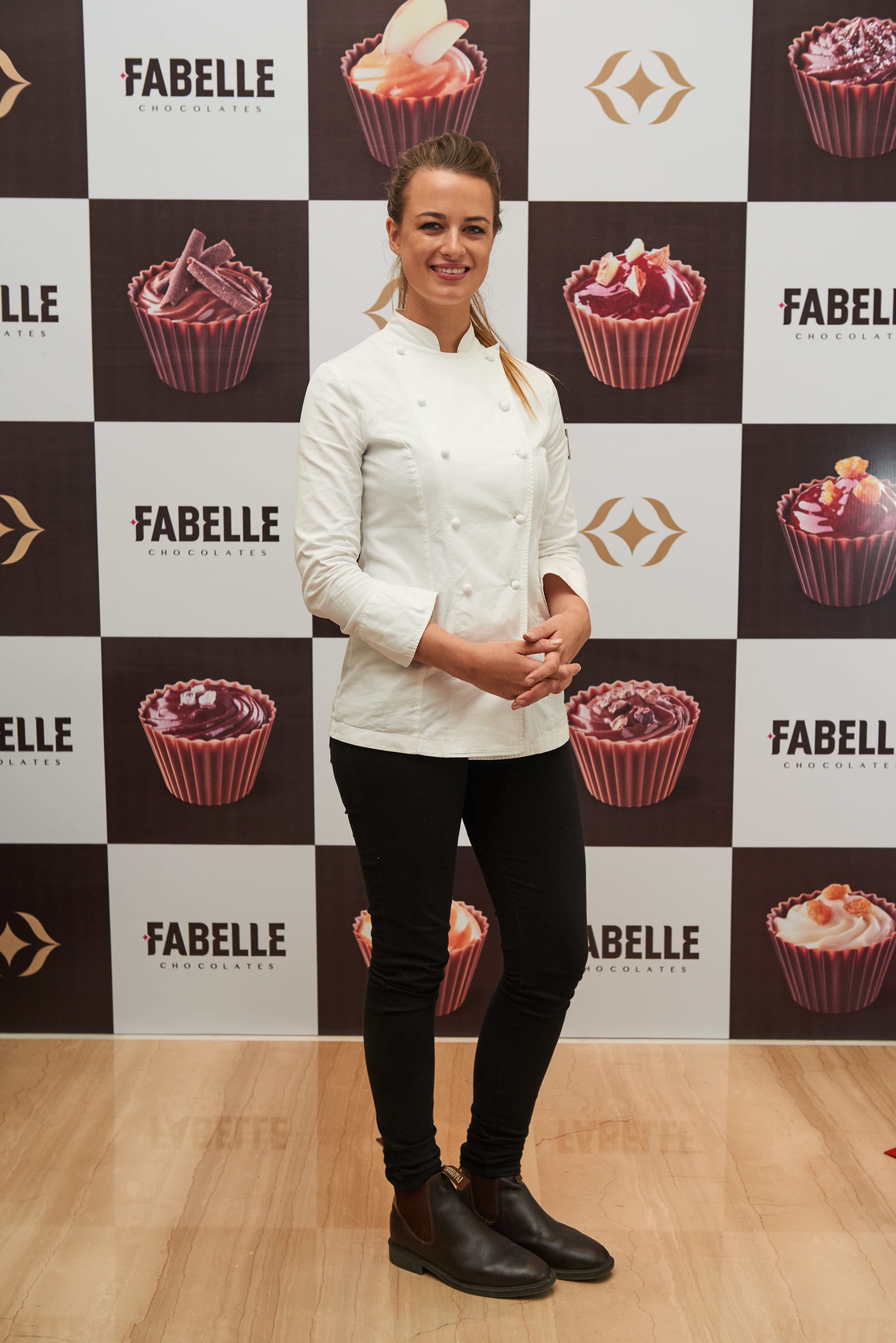 Billie McKay - Winner, Masterchef Australia 2015 @ Launch of Fabelle Societe de Chocolat Masterclass Series at ITC Gardenia, Bangalore (1)